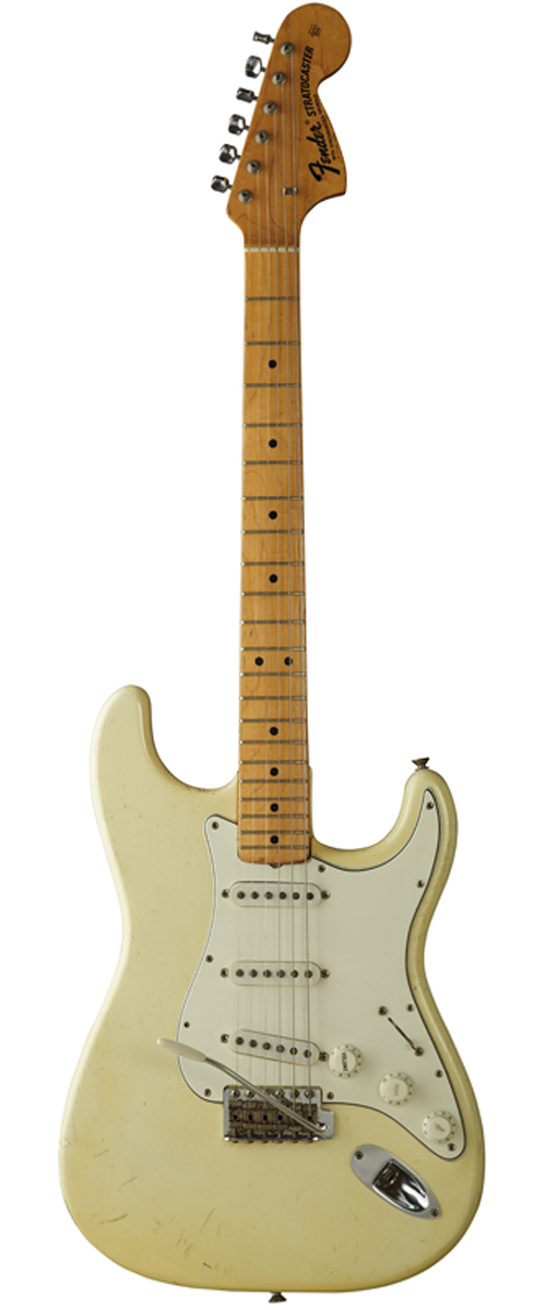 The Fender Stratocaster Jimi Hendrix played at Woodstock in 1969