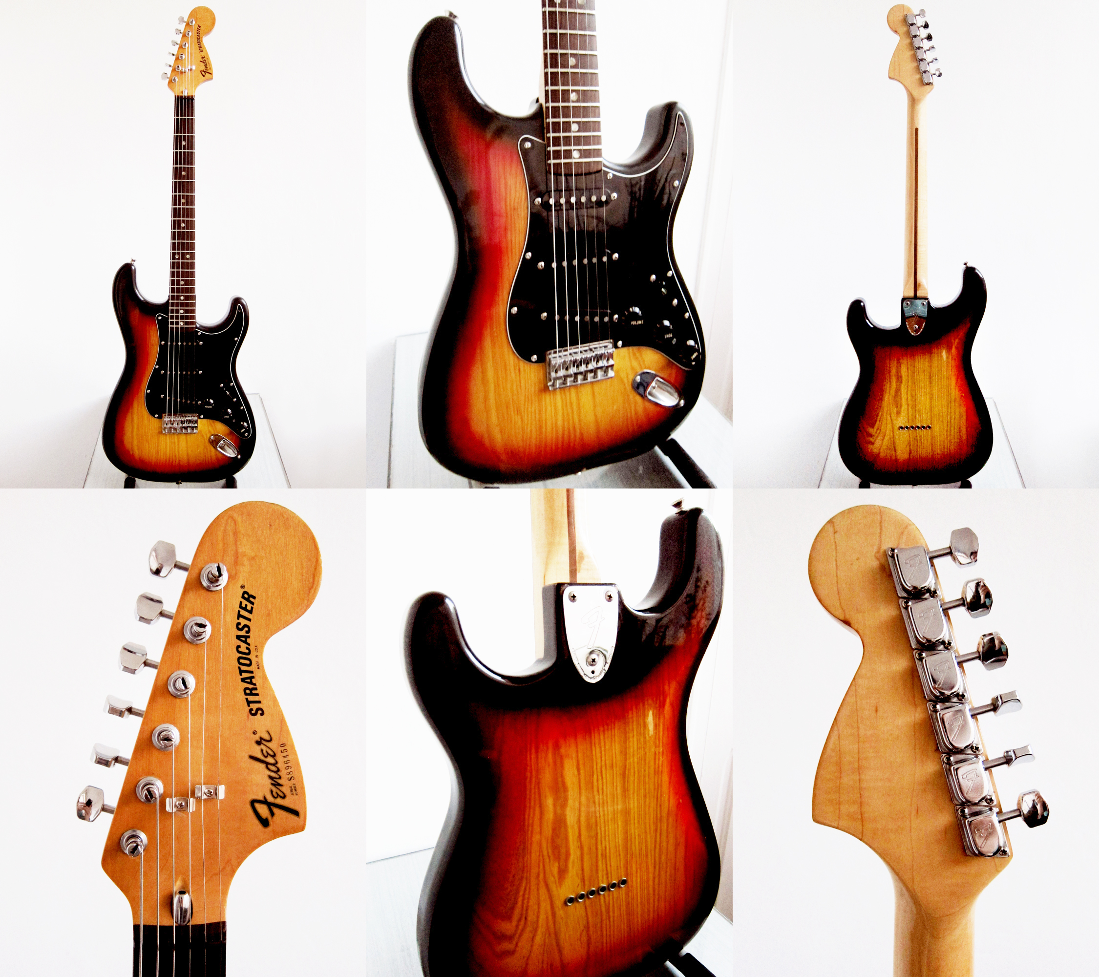 Fender Stratocaster, made at the Fullerton plant in 1979 